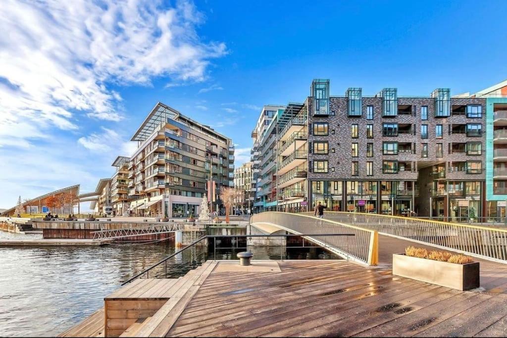 Aker Brygge - Sjoside Hjem - Sentral Beliggenhet Lejlighed Oslo Eksteriør billede